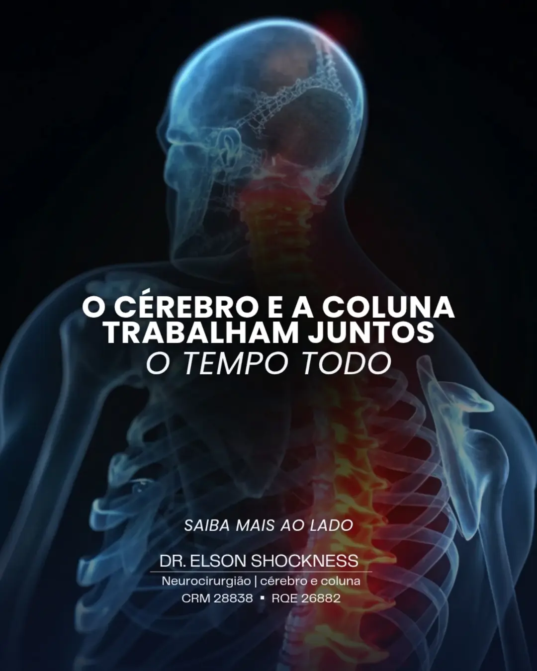 Em Caçador, o Dr. Elson avalia a coluna com foco neurológico e funcional. Agende sua consulta e entenda melhor como seu… (imagem 1 de 2)