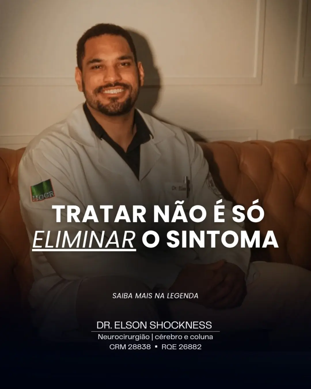 Eliminar o sintoma não significa resolver o problema. Muitas vezes, a dor melhora temporariamente, mas a causa continua…